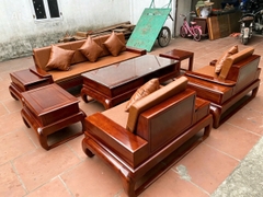 Bộ Sofa đùi gà đối gỗ hương đá