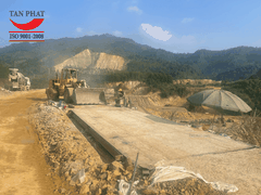 Lắp đặt trạm cân ô tô bê tông 120 tấn tại tỉnh Hòa Bình