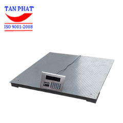 Cân sàn điện tử 2 tấn sử dụng đầu cân XK3118K8A