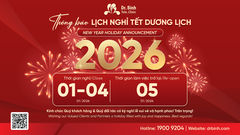 New Year Holiday Announcement 2026