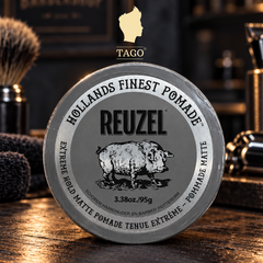 Reuzel Extreme Hold Matte Pomade 95g - Giữ nếp rất cao- Không bóng - Gốc nước - Mùi RƯỢU RUM