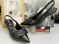 GIÀY CAO GÓT SLINGBACK MŨI NHỌN THANH LỊCH AZ044