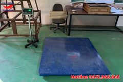 Cân sàn điện tử 1 tấn