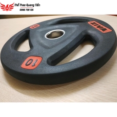 Tạ đĩa cao su Ziva 20Kg cao cấp 2021