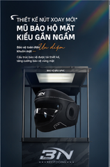Mũ Bảo Vệ Đầu Boxing BN O-SHAPE Cao Cấp Chính Hãng