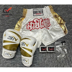 COMBO TẬP BOXING CƠ BẢN TẬP BOXING/MUAY THAI - TRẮNG