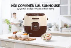 Nồi cơm điện 1.8L Sunhouse SHD8638