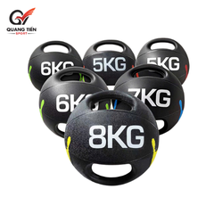 Bóng tạ tập thể lực ,có tay cầm tiện dụng, mặt nhám chống trơn trượt, hỗ trợ các bài tập gym