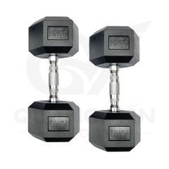 Tạ tay lục giác cao cu cao cấp QT02