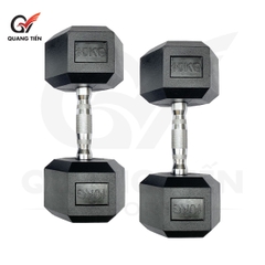 Tạ tay lục giác 10kg cao cu cao cấp QT02