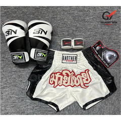 COMBO TẬP BOXING CƠ BẢN TẬP BOXING/MUAY THAI - TRẮNG