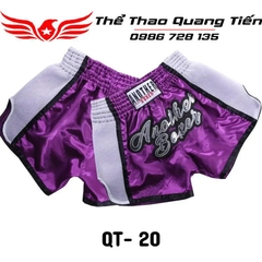 Quần Muay Thái Another Boxer Chính Hãng Muay Thai Short Chất Liệu Satin Cao Cấp | QT-020