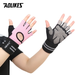 GĂNG TAY NỬA NGÓN TẬP GYM CAO CẤP AOLIKES A-113
