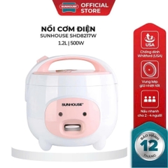 Nồi cơm điện 1.2L Sunhouse SHD8217W