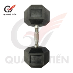 Tạ tay lục giác 12.5kg cao cu cao cấp QT02