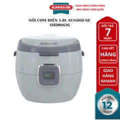 Nồi cơm điện 1.8L Sunhouse SHD8663G