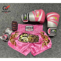 Combo Boxing/Muay Thái 4 món Cho Người Mới & Người Tập Lâu Năm - Hồng