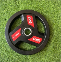 Bánh tạ đĩa KINGBOX chất liệu gang, bọc cao su phi 50mm