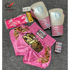 Combo Boxing/Muay Thái 4 món Cho Người Mới & Người Tập Lâu Năm - Hồng