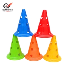 Nấm Chiến Thuật Bóng Đá 30cm, Cone Marker Mắc Cơ Tập Luyện Bóng Đá Bóng Rổ PVC Nhiều Màu