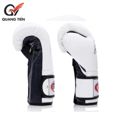 Găng Tay Boxing Fairtex BGV9 Mexican Style - HEAVY HITTER - Trắng Đen