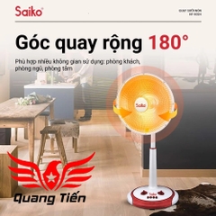 Quạt Sưởi Nón Saiko HF-900H 900W cao cấp chính hãng