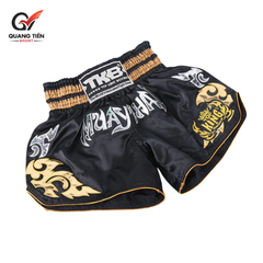 Quần Muay Thái Short Thêu Họa Tiết Thời Trang Cho Nam Và Nữ