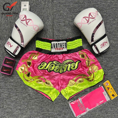 Combo Boxing/Muay Thái 4 món Cho Người Mới & Người Tập Lâu Năm - Hồng