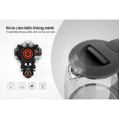 Ấm siêu tốc thủy tinh Sunhouse SHD1215B