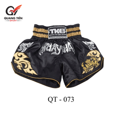Quần Muay Thái Short Thêu Họa Tiết Thời Trang Cho Nam Và Nữ