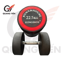 Tạ Tay đơn Gang bọc cao su Kingbox