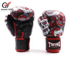 Găng Tay Twins Skull FBGVL3-53 Los Muertes Boxing Gloves | Đỏ