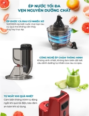 Máy ép chậm Sunhouse Mama SHD5505