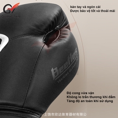 Găng Tay boxing BN BEETES cao cấp chính hãng - Màu đen