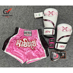 Combo Boxing/Muay Thái 4 món Cho Người Mới & Người Tập Lâu Năm - Hồng