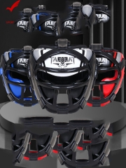 Mũ Bảo vệ đầu Boxing MMA Sanda cao cấp TAEBEAT có mặt nạ ( gọng)