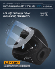 Mũ Bảo Vệ Đầu Boxing BN O-SHAPE Cao Cấp Chính Hãng
