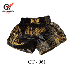 Quần Muay Thái Short Thêu Họa Tiết Thời Trang Cho Nam Và Nữ