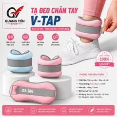Tạ đeo chân, Dụng cụ hổ trợ đeo tay chân tập Yoga, Gym, Chạy Bộ, Tập thể dục tại nhà V-TAP (giá 1 chiếc)