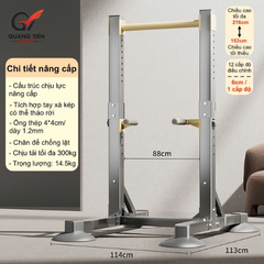 Khung Xà Đơn Đa Năng – Chịu Tải 150Kg – Thép Hộp 4x4cm Dày 1.2mm – Điều Chỉnh Cao 155–216cm