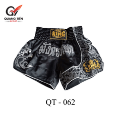 Quần Muay Thái Short Thêu Họa Tiết Thời Trang Cho Nam Và Nữ