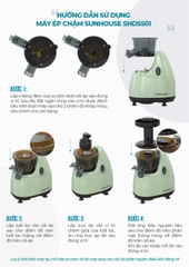 Máy ép chậm Sunhouse SHD5501