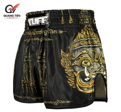 Quần Tuff Muay Thai Shorts TUF - RMS116 - BLK QMTUFF-006 chính hãng Thái Lan