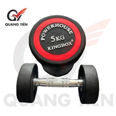 Tạ Tay đơn Gang bọc cao su Kingbox