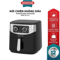 Nồi chiên không dầu 6L Sunhouse SHD4062