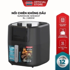 Nồi chiên không dầu 9L Sunhouse SHD4037