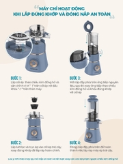 Máy ép chậm Sunhouse SHD5518