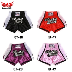 Quần Muay Thái Another Boxer Chính Hãng Muay Thai Short Chất Liệu Satin Cao Cấp | QT-021