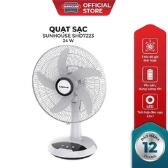 Quạt sạc Sunhouse SHD7223