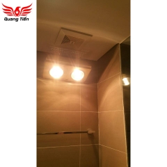 Đèn sưởi nhà tắm Heizen 2 bóng HE-2B - Chính Hãng
